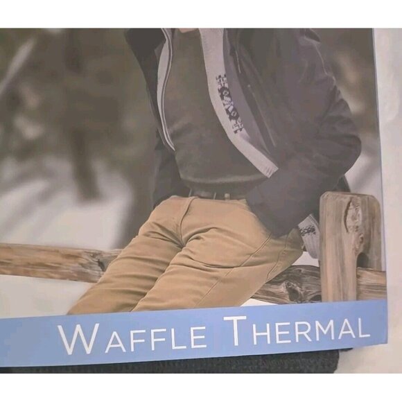 Mens Cuddl Duds Midweight Waffle Thermal Performance Base Layer Pant Size XXL - Picture 6 of 14